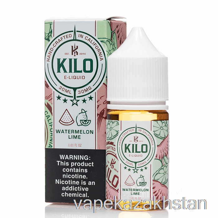 Vape Kazakhstan Watermelon Lime - Kilo Revival Salts - 30mL 50mg